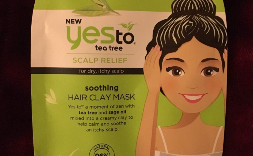 Hair Care Reviews: Yes To Tea Tree Scalp Relief Soothing Hair Clay Mask